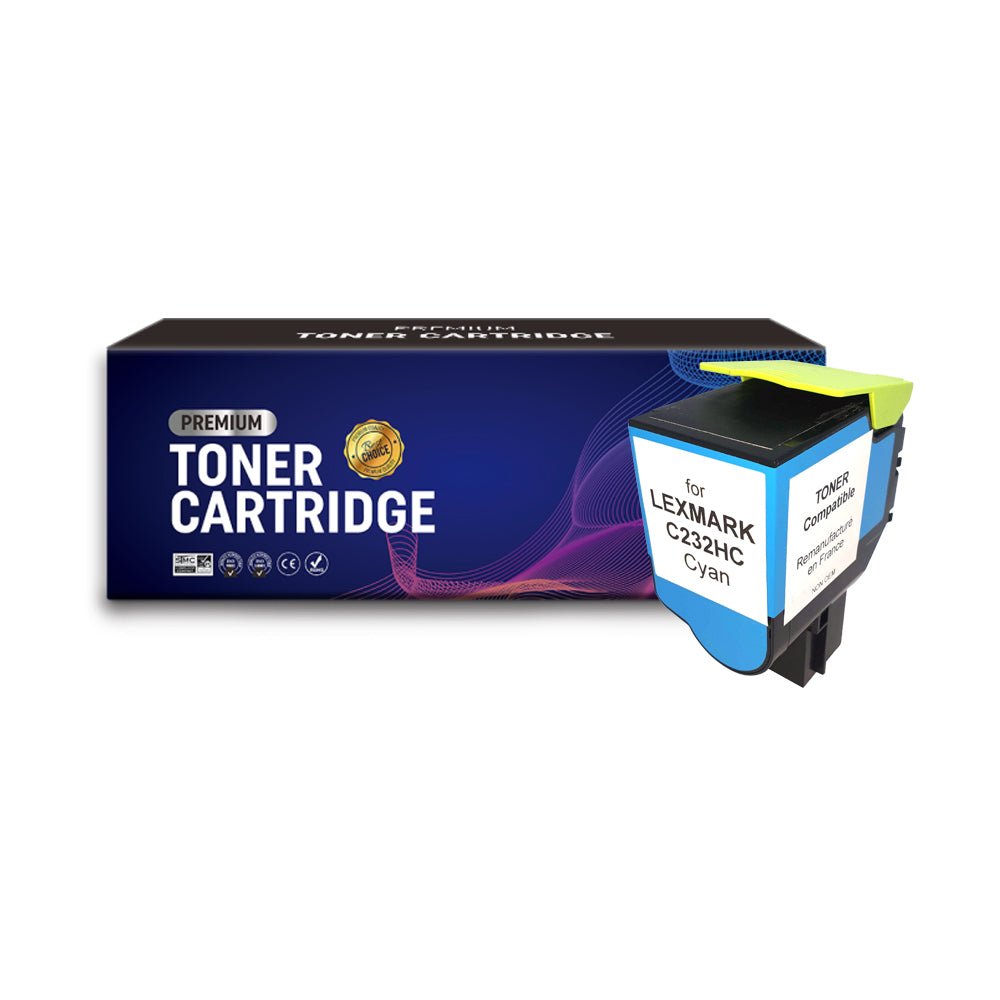 Cartouche de toner Compatible Lexmark C232HC0 Cyan 2300pages - KERA FRANCE Cartouche de toner Compatible Lexmark C232HC0 Cyan 2300pages - KERA FRANCE